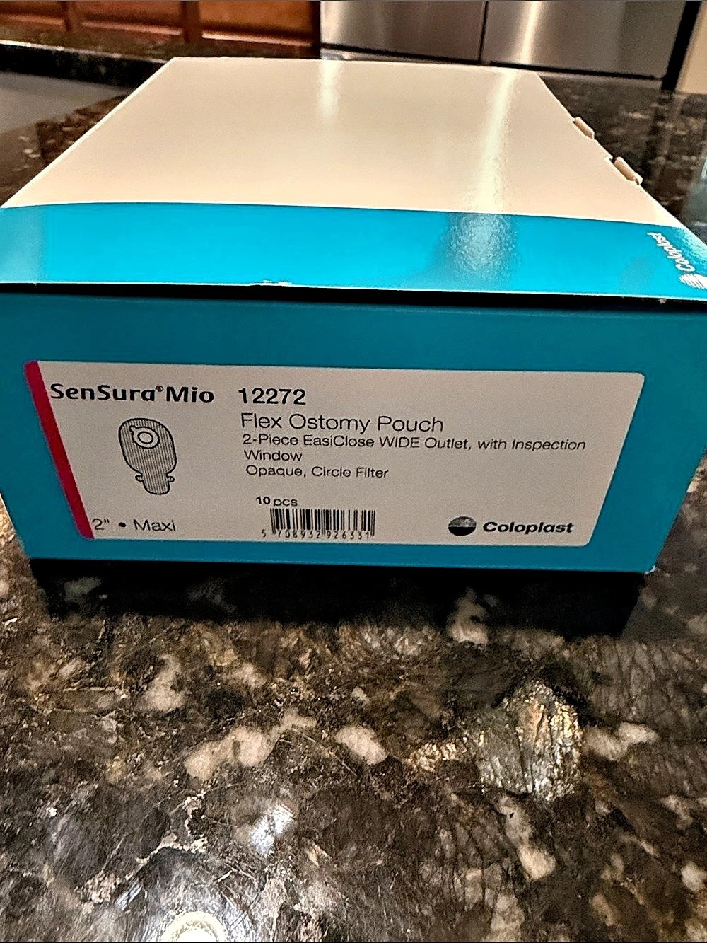 Coloplast SenSura Mio Flex EasiClose Wide Outlet Drainable Pouch Ostomy Pouch